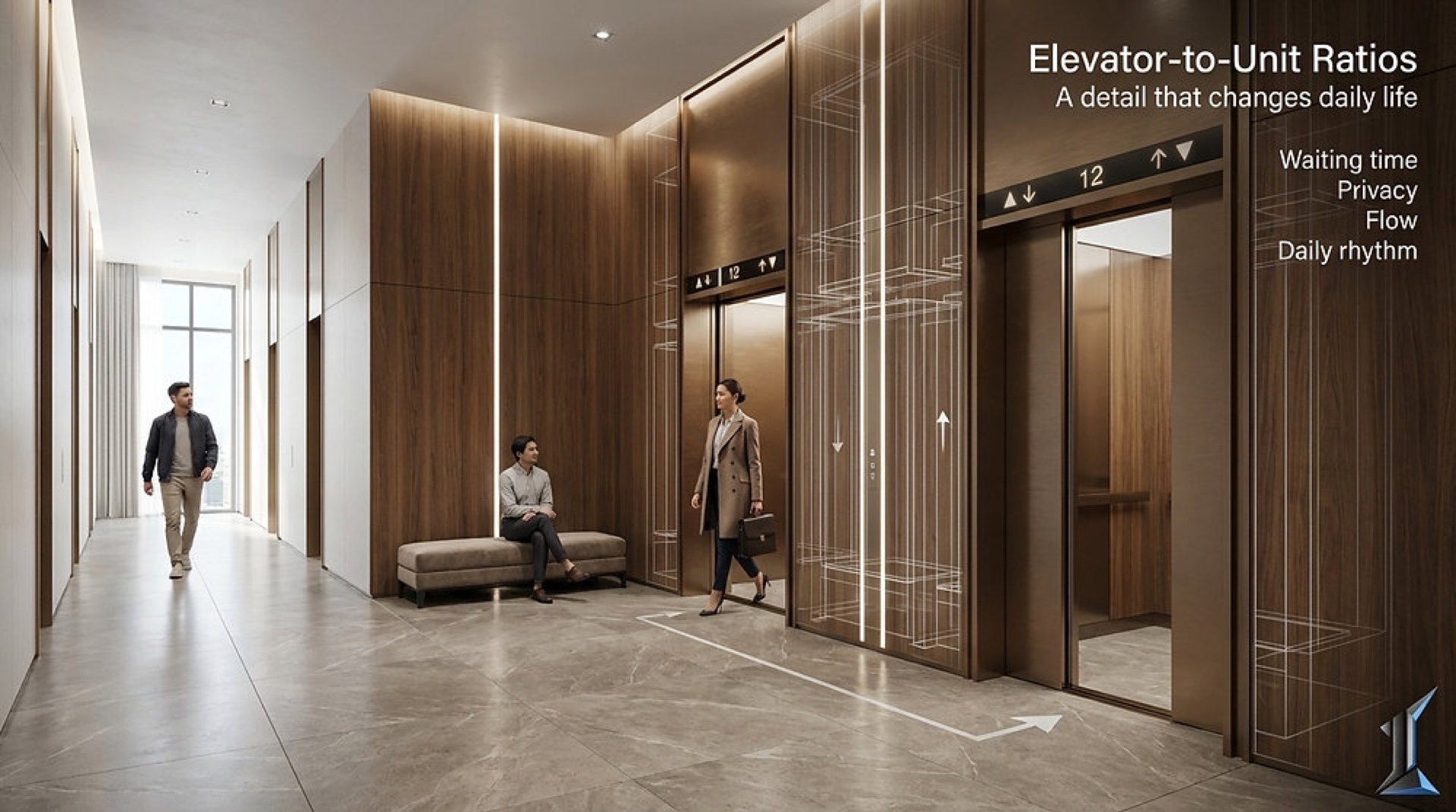 Elevator-to-Unit Ratios: A Detail That Changes Daily Life