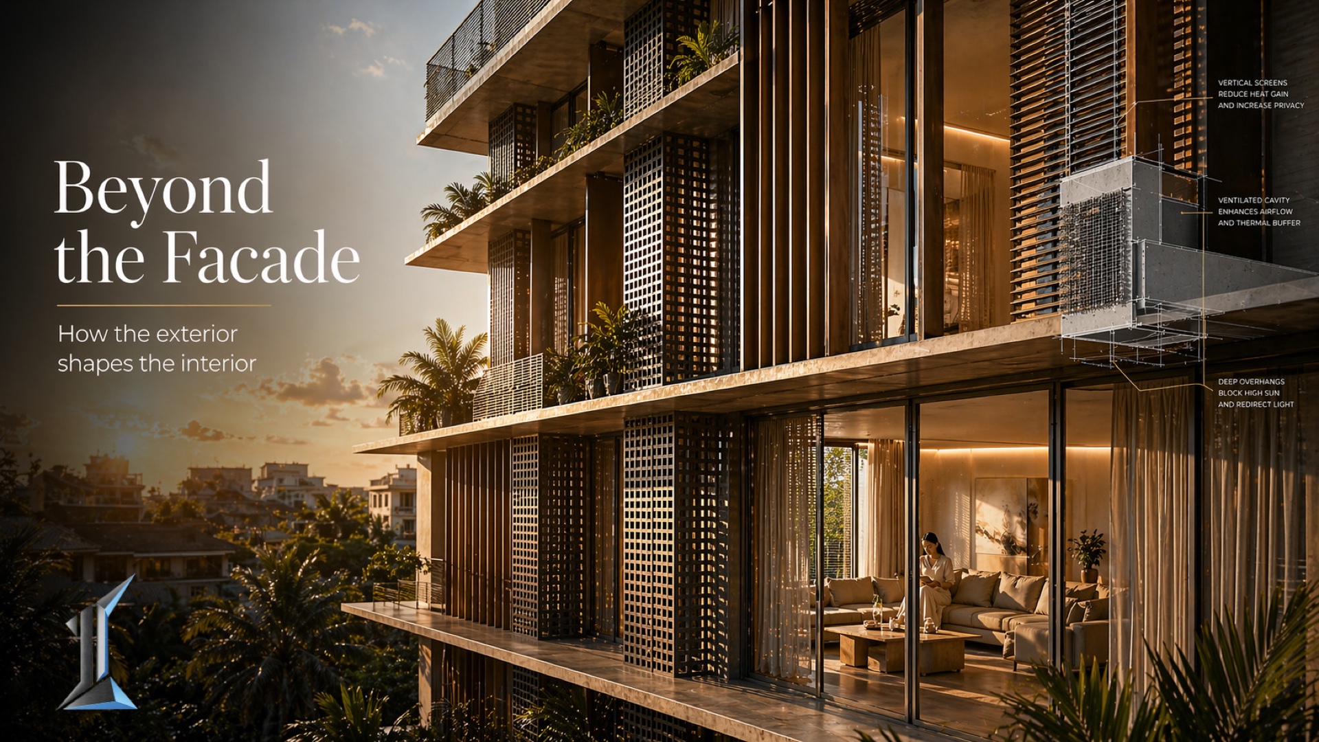 Facade Design Beyond Aesthetics: How the Exterior Controls the Interior