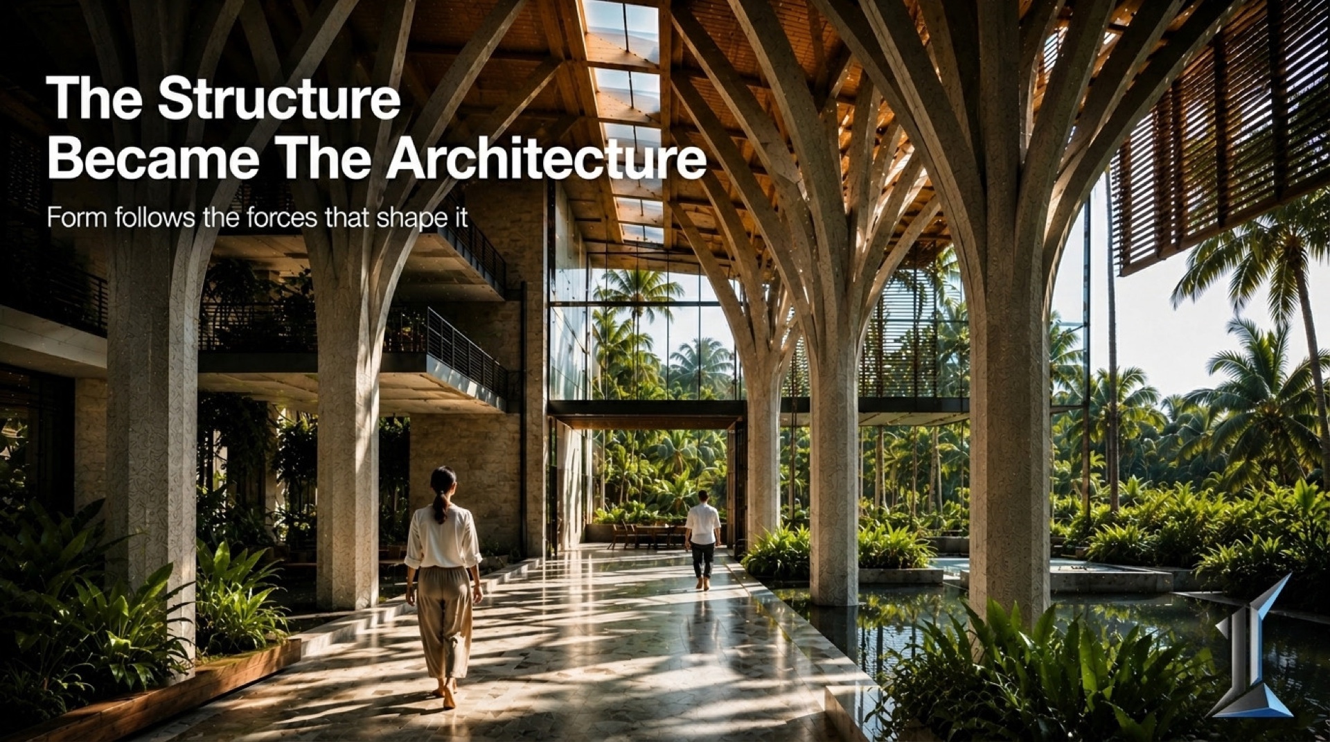 Gaudí First Principles Design and the Tropical Brief
