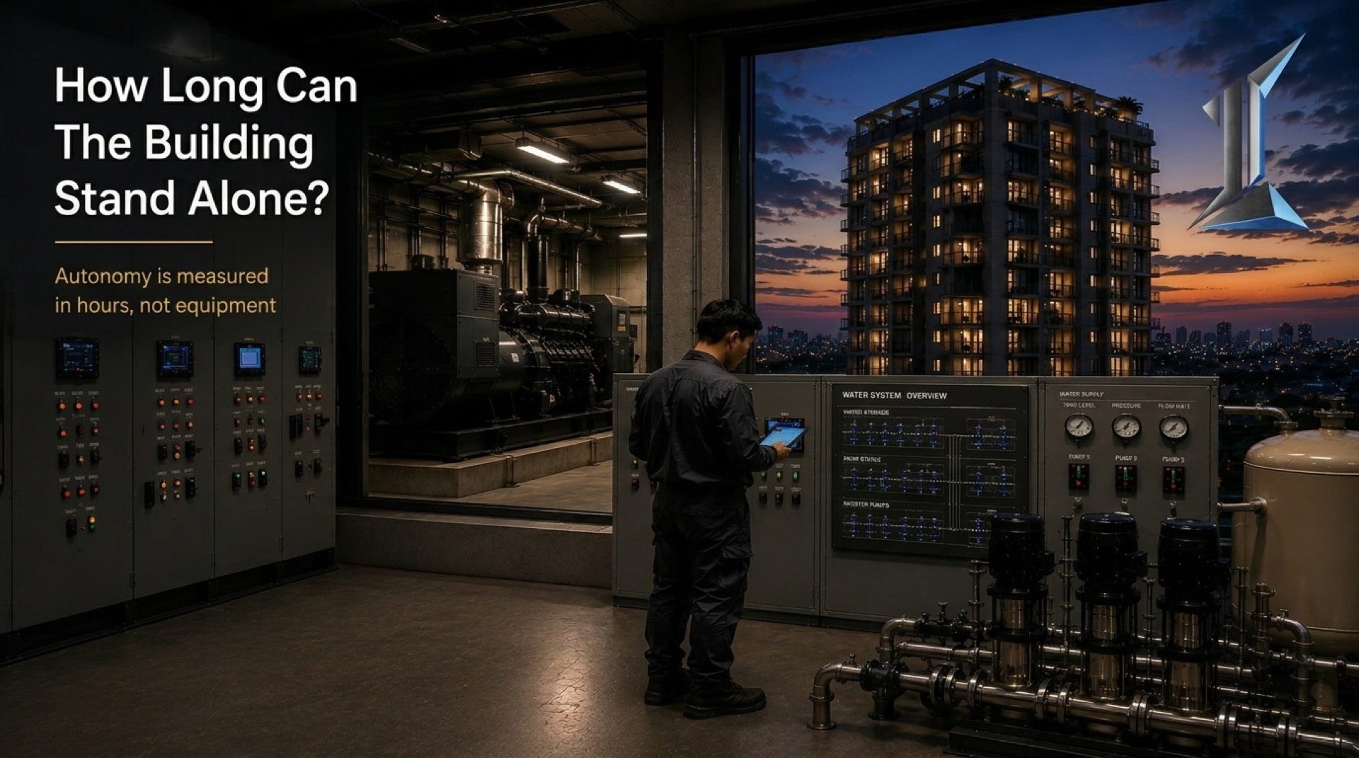 The Hours a Building Can Stand On Its Own