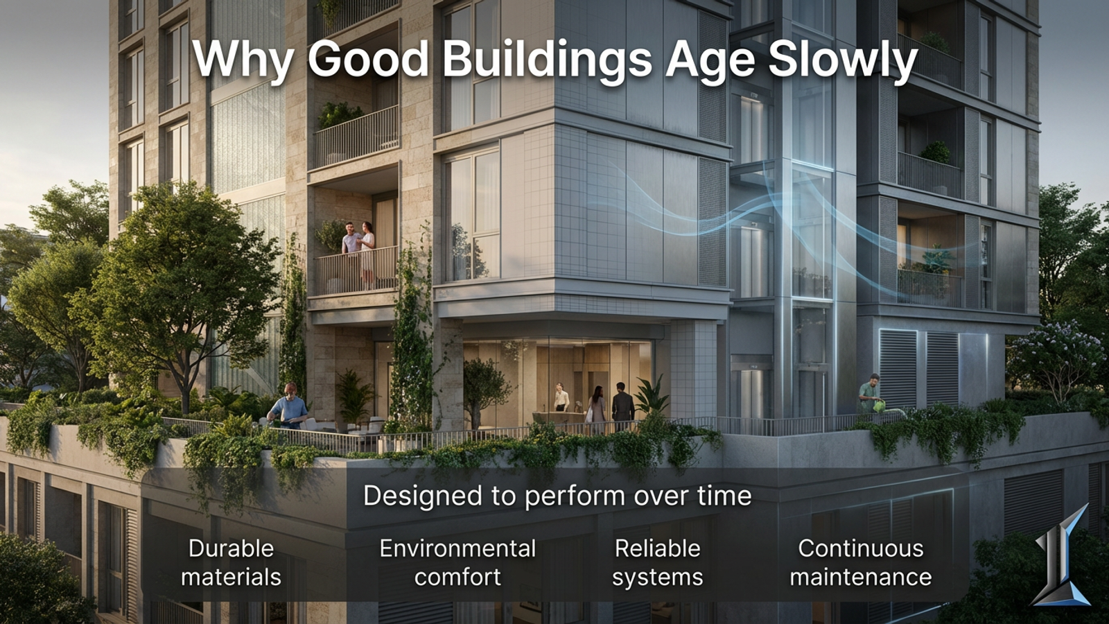 Why Good Buildings Age Slowly