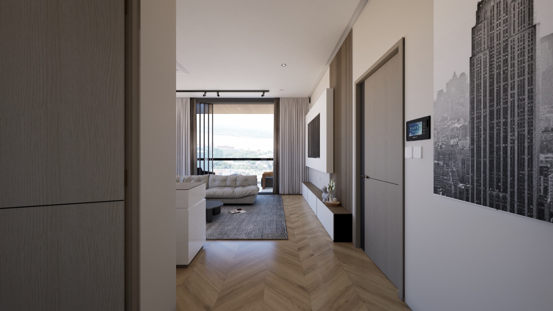 LA Residence, one bedroom Unit A, view 5