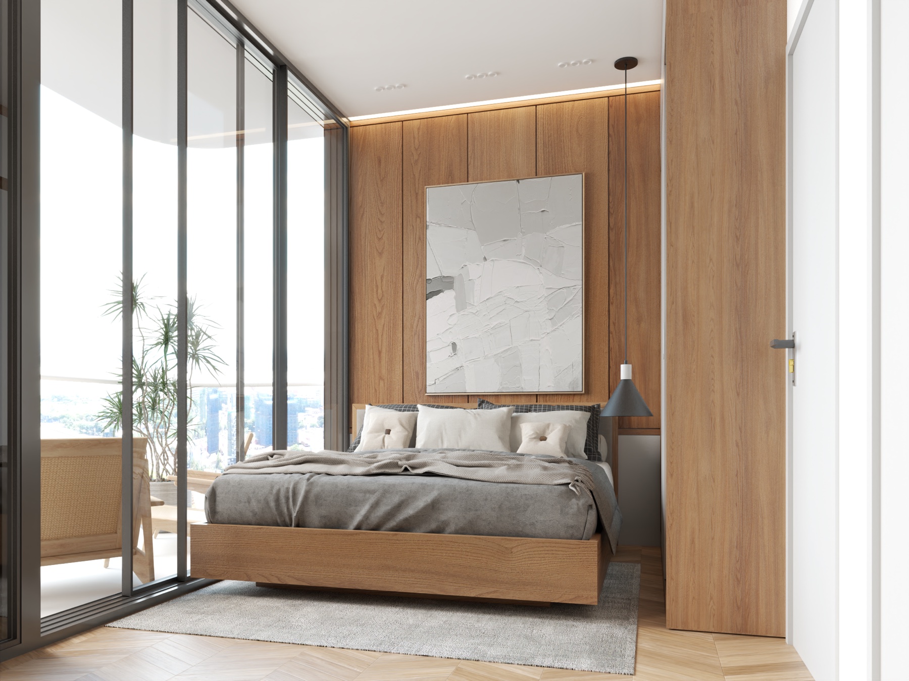 LA Residence, two bedroom residence, view 10