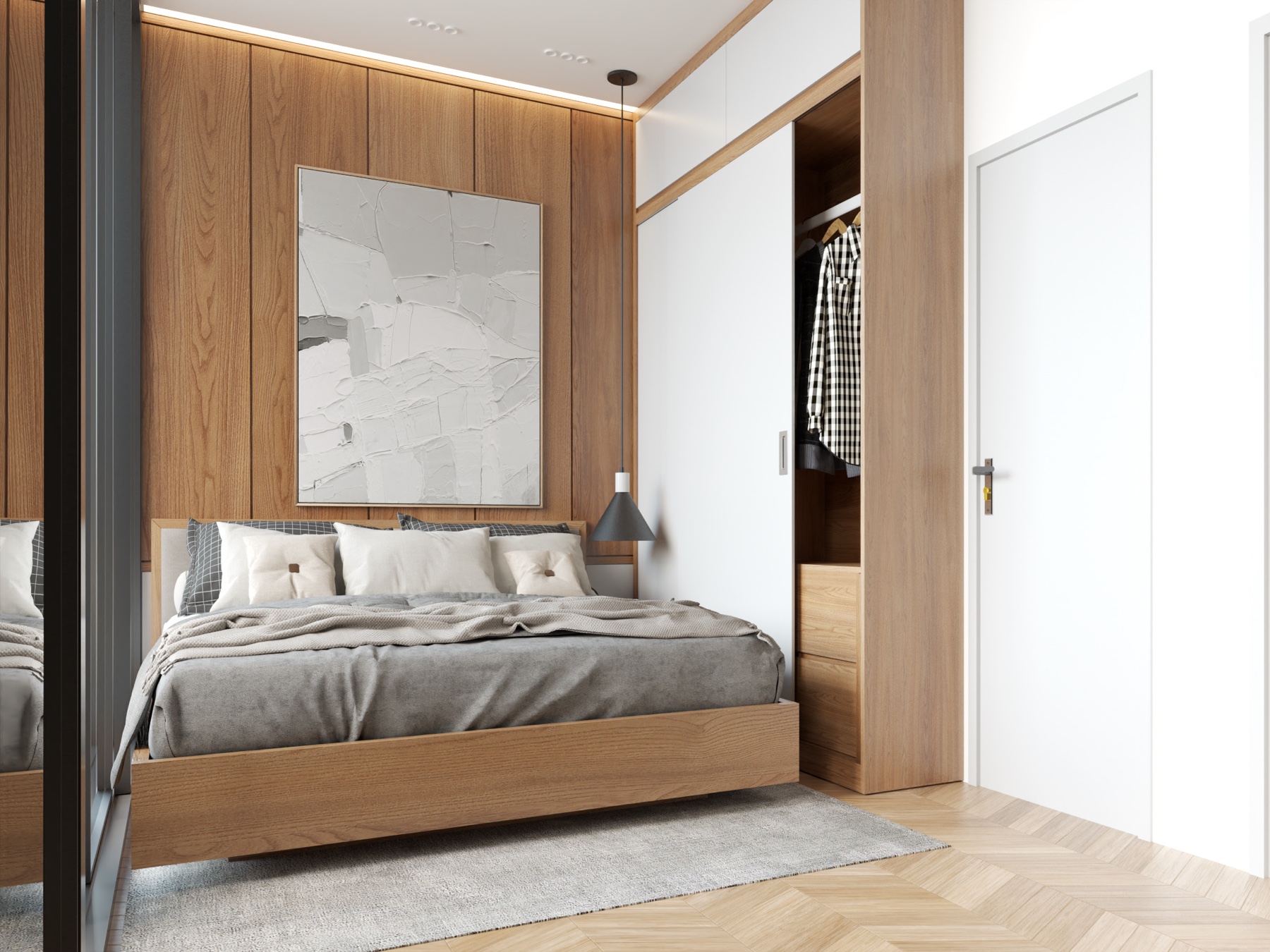 LA Residence, two bedroom residence, view 11