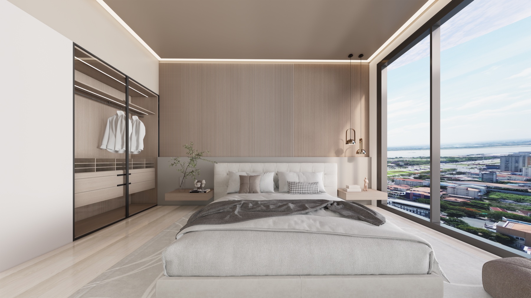 LA Residence, two bedroom residence, view 15
