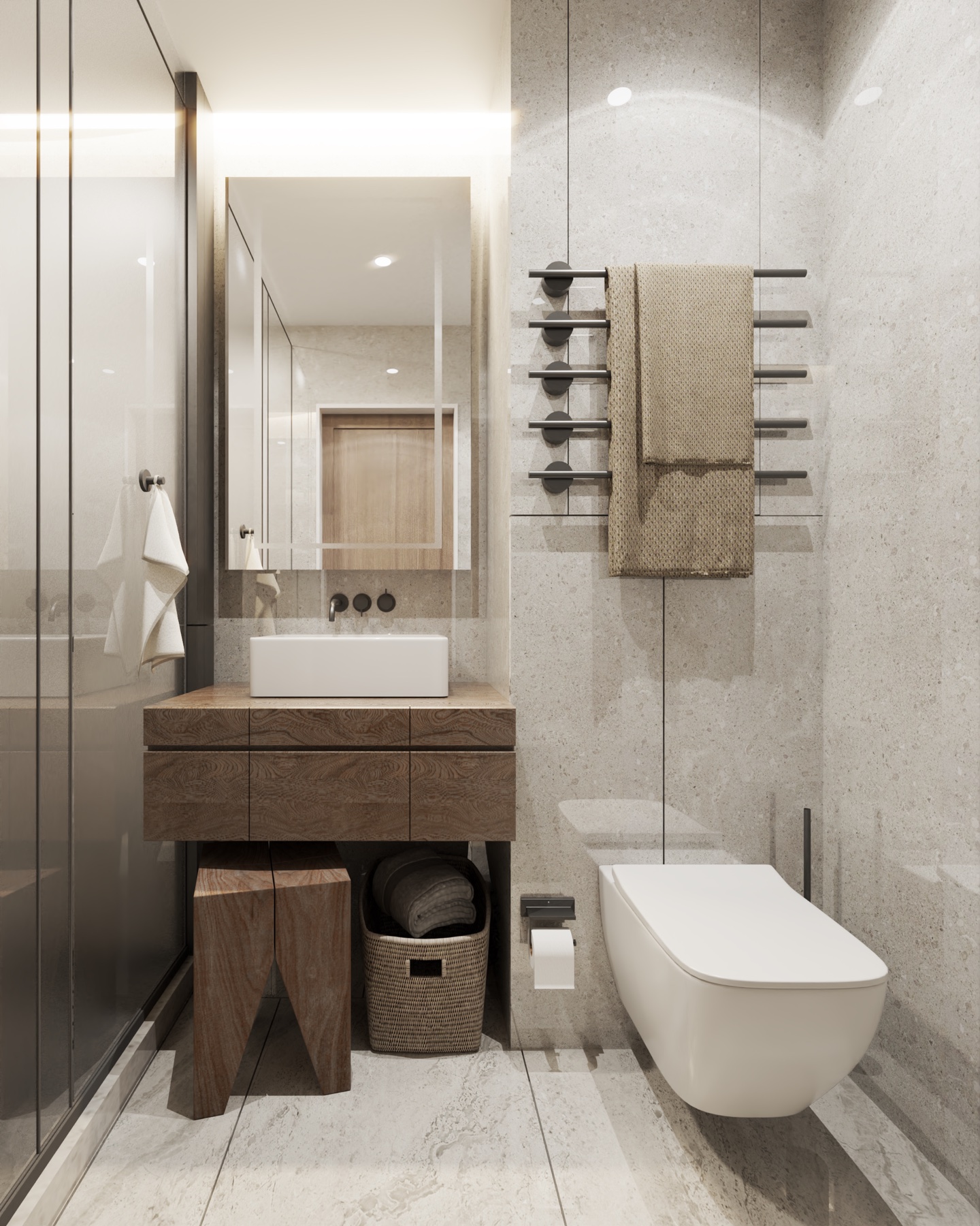 LA Residence, two bedroom residence, view 2