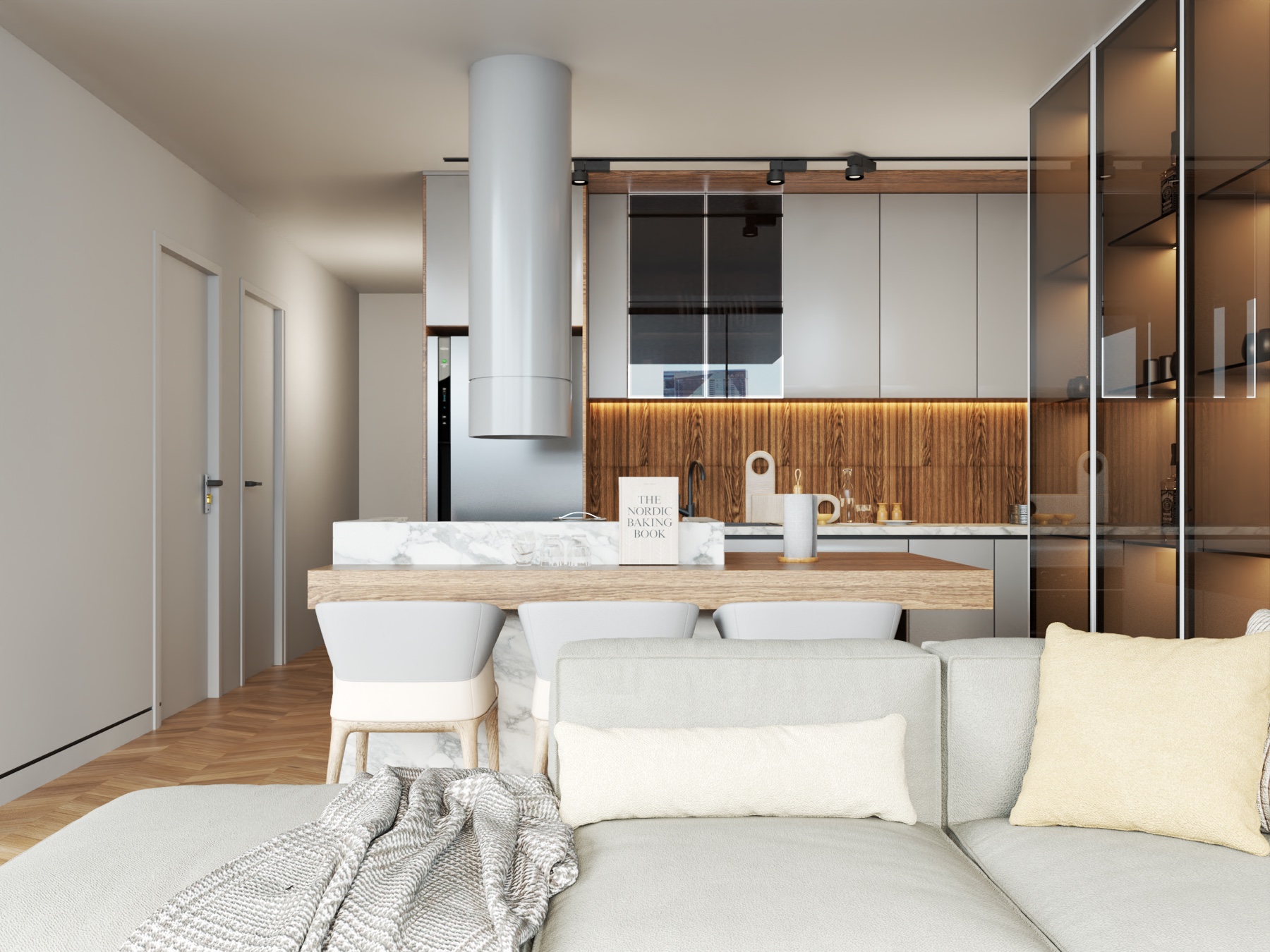 LA Residence, two bedroom residence, view 6