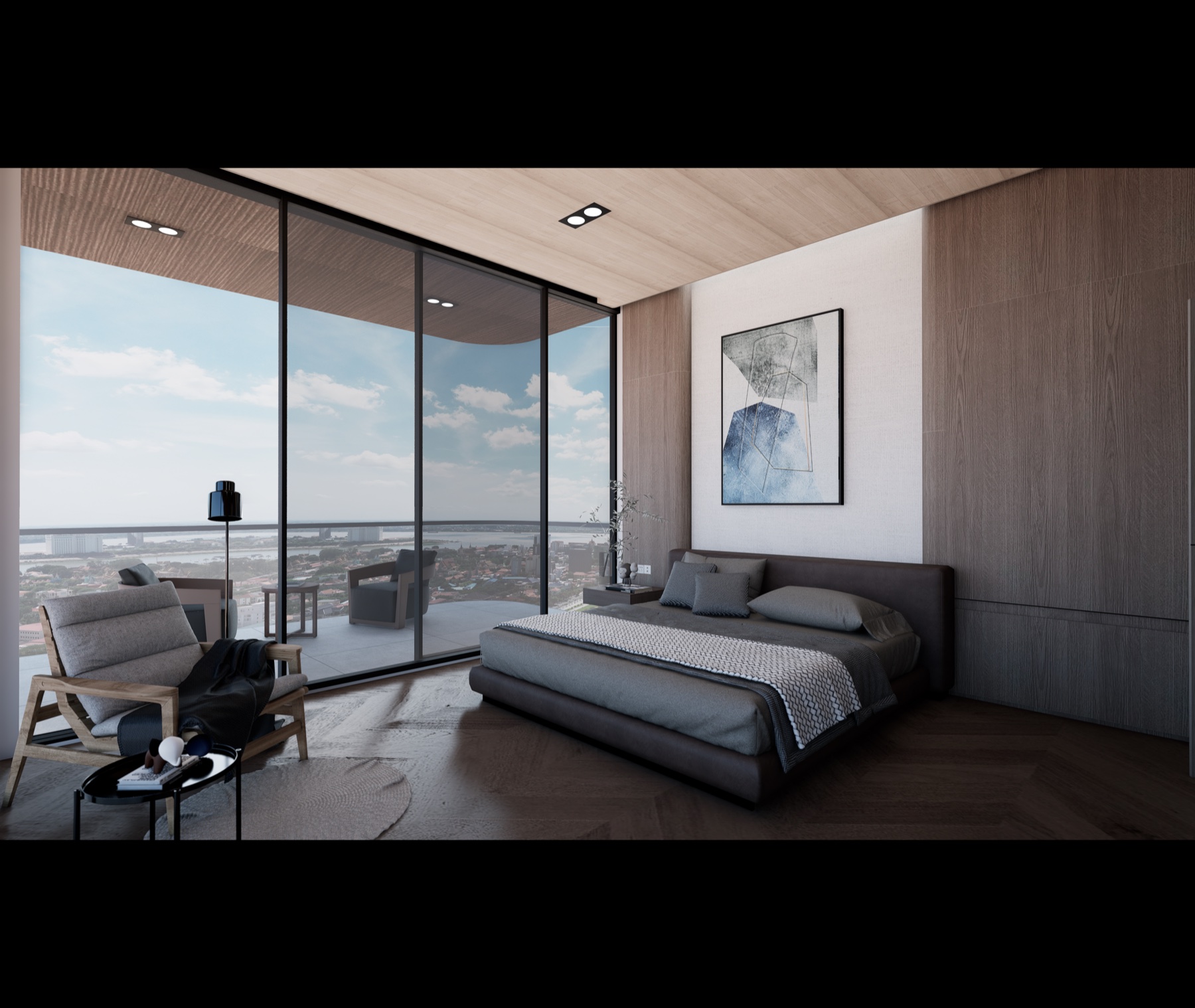 LA Residence, three bedroom Unit C, view 6