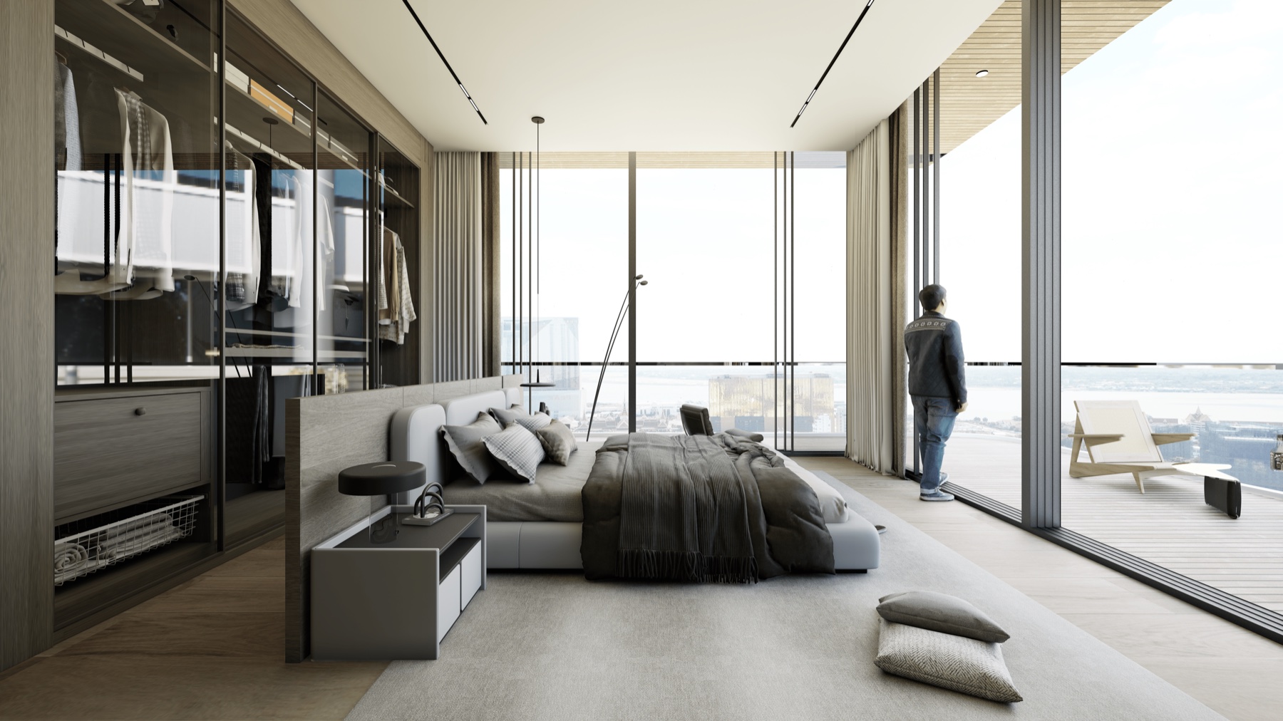 LA Residence, penthouse, view 1