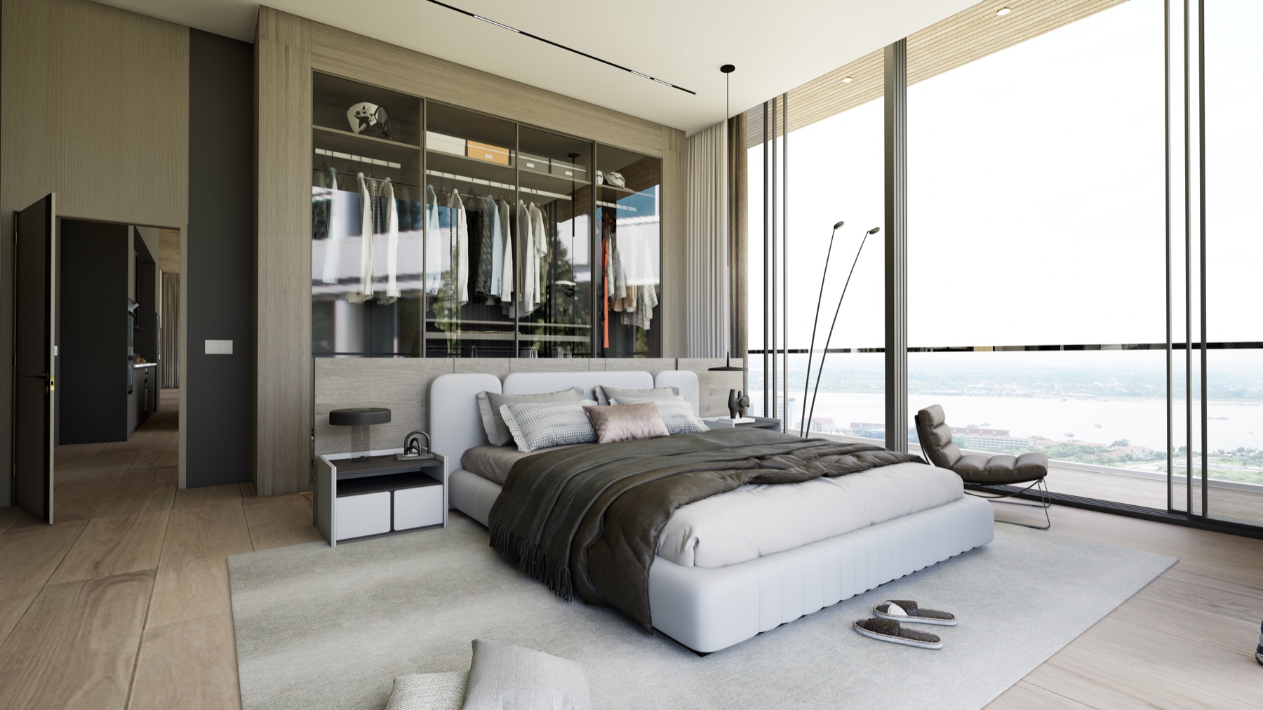 LA Residence, penthouse, view 2