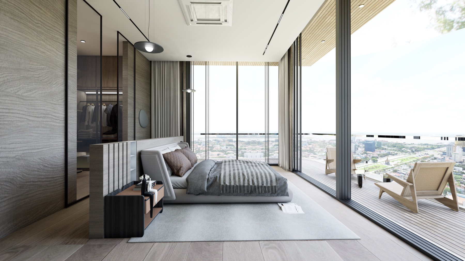 LA Residence, penthouse, view 3