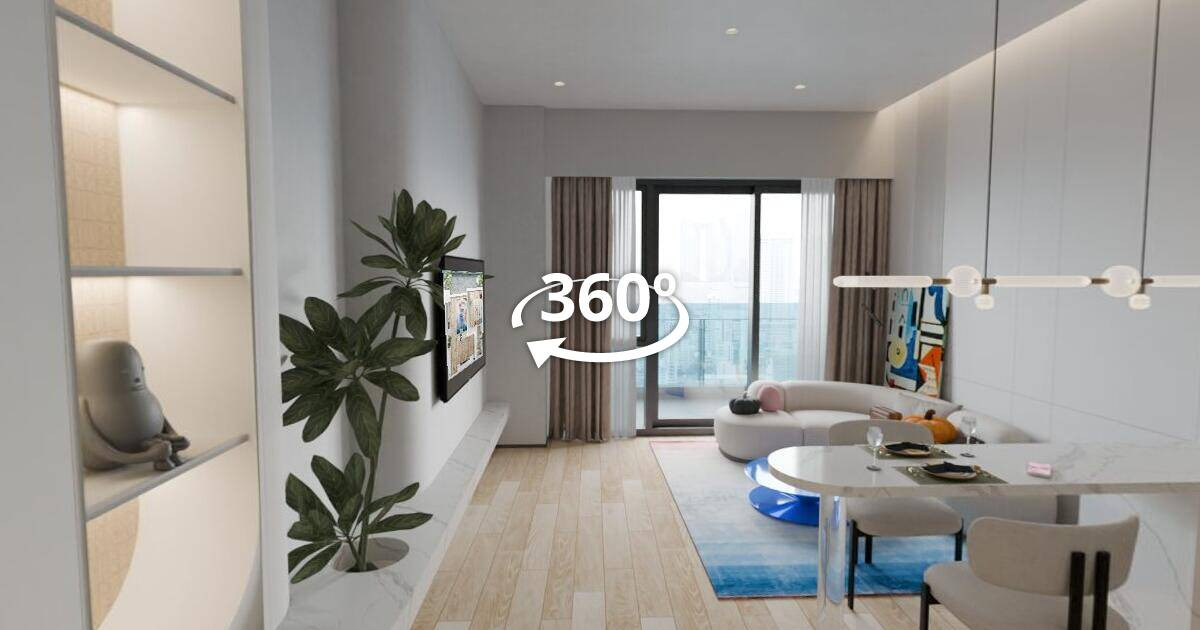 Picasso Sky Gemme, 1 Bedroom 360° tour