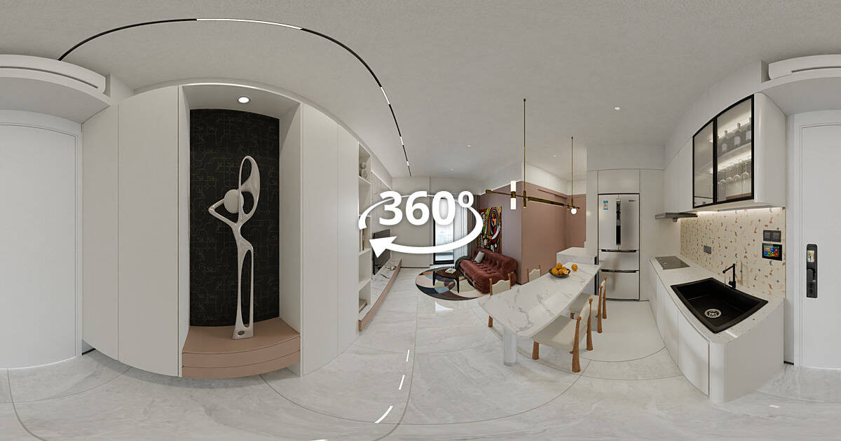 Picasso Sky Gemme, 2 Bedrooms 360° tour