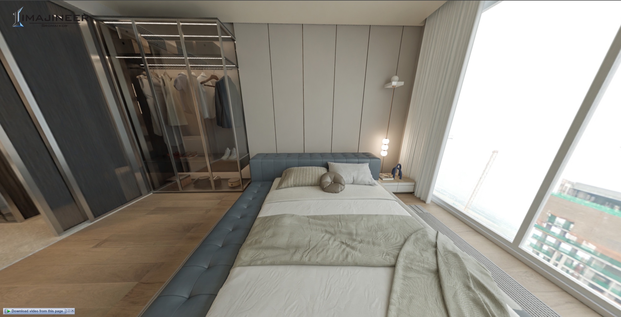 Duplex King, Imajineer remodeled interior, view 10