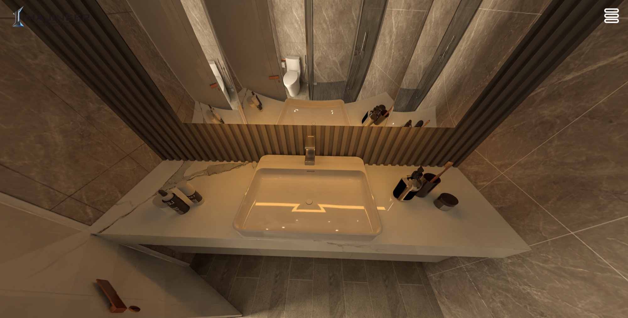 Duplex King, Imajineer remodeled interior, view 6