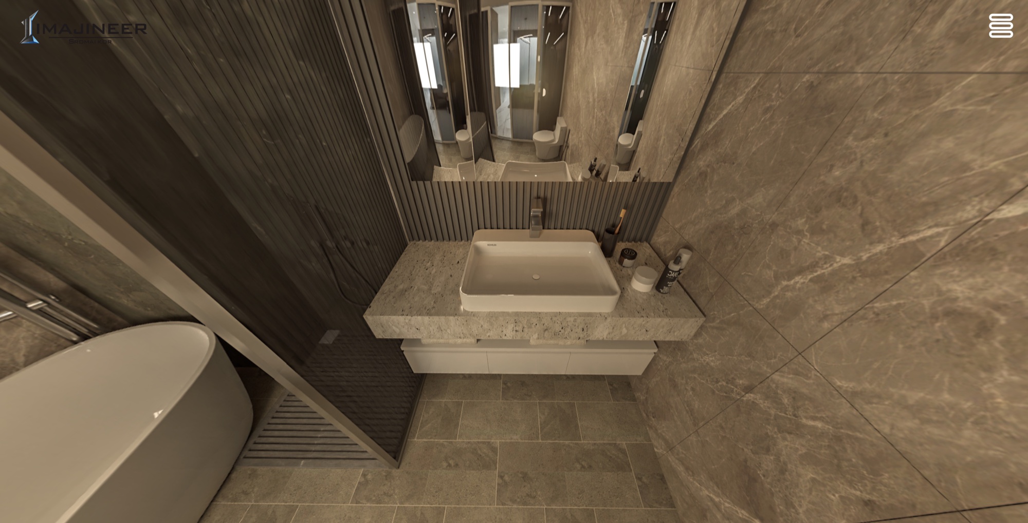 Duplex King, Imajineer remodeled interior, view 8