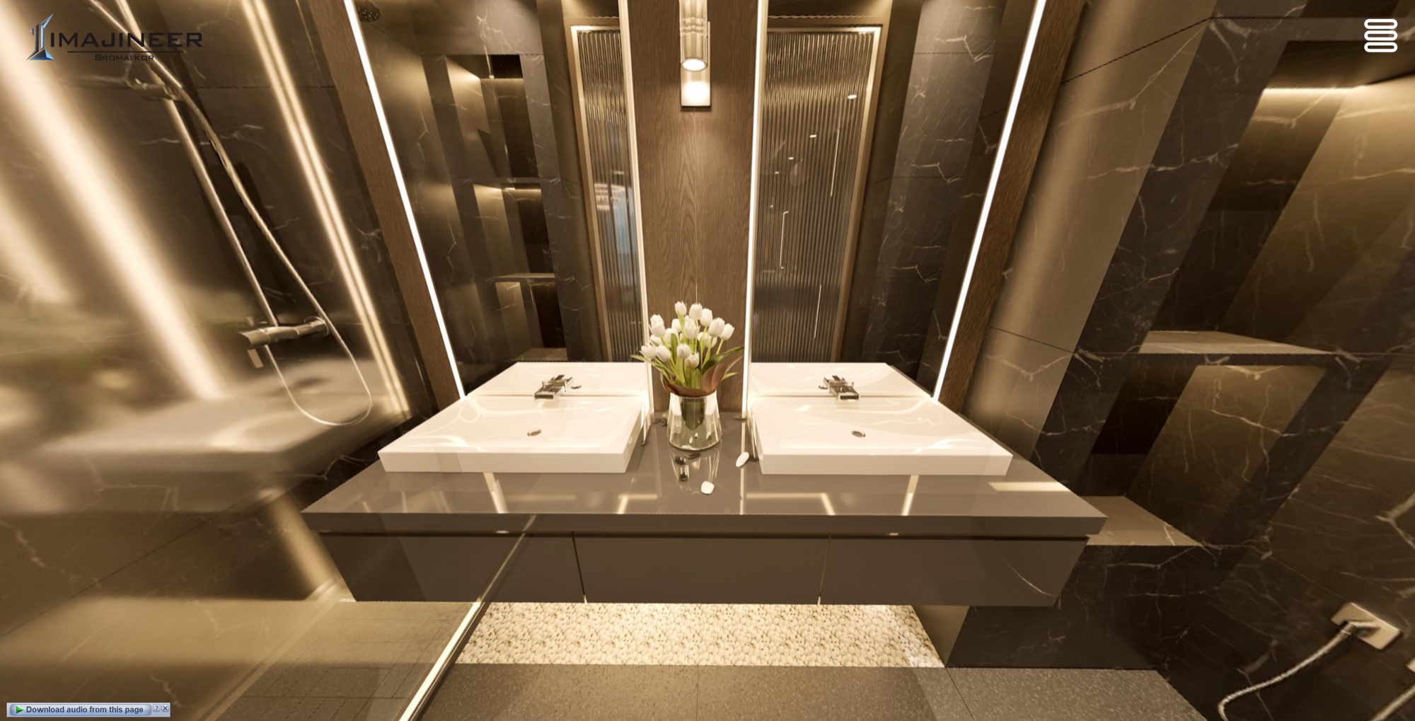 Duplex Queen, Imajineer remodeled interior, view 8